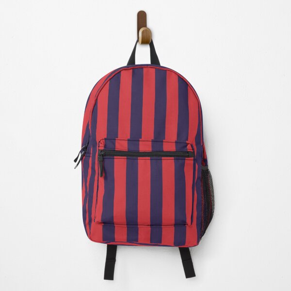 Item preview, Small NAVY BLUE and RED Vertical STRIPES designed and sold by RachelMacht.