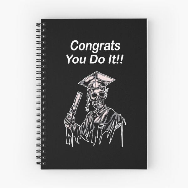 Item preview, congrats you do it ! Funny SKELETON Graduate designed and sold by justbejoker.