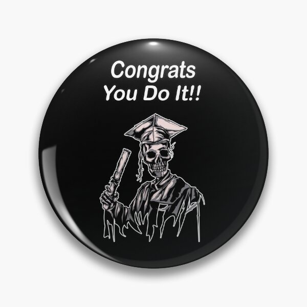 Item preview, congrats you do it ! Funny SKELETON Graduate designed and sold by justbejoker.