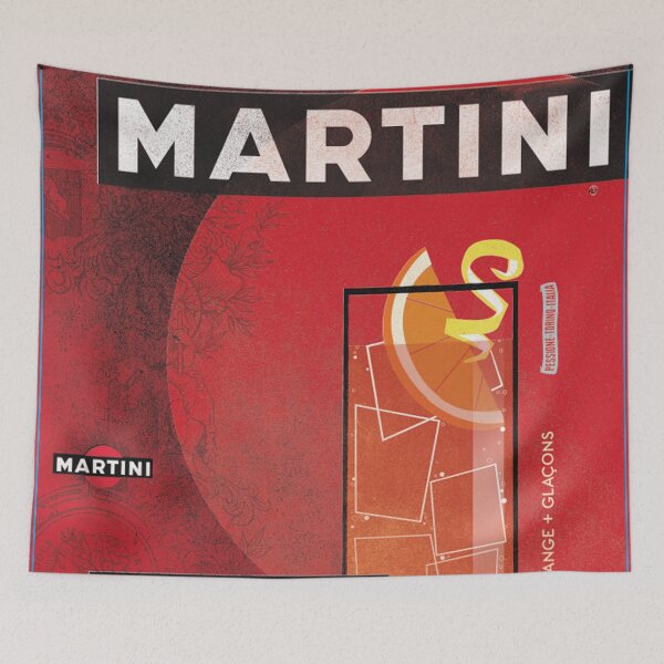 Item preview, Vintage pub - Martini aperitif designed and sold by SuperNanais.