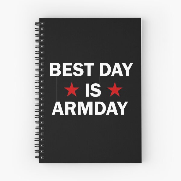 Item preview, Arm day designed and sold by InstantWardrobe.
