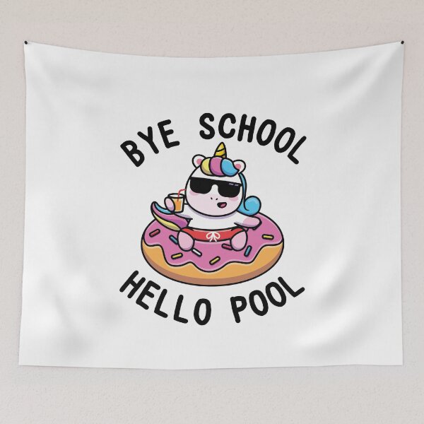 Item preview, Bye School Hello Pool designed and sold by designeclipse.