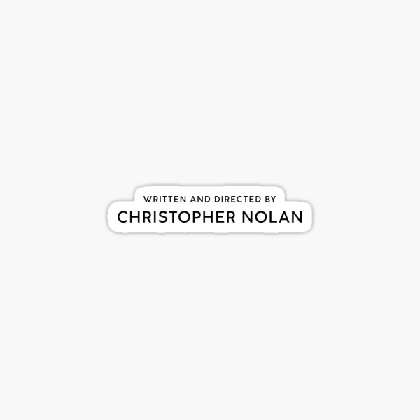 Item preview, Christopher Nolan designed and sold by ramib.