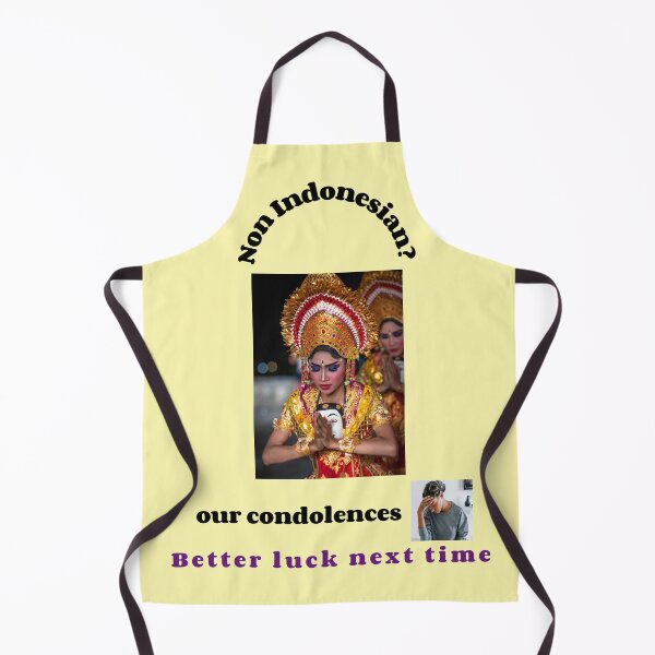 Item preview, "Condolences to non Indonesians"  (black text) designed and sold by skoumpourdides.
