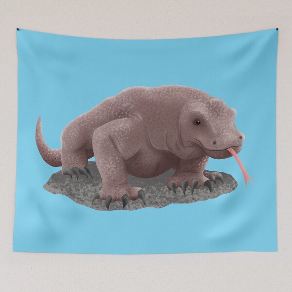 Item preview, Komodo dragon illustration designed and sold by FrogFactory.