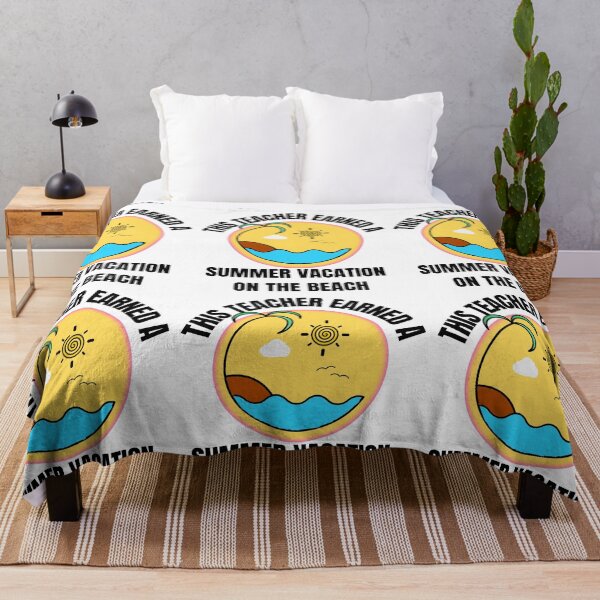 Item preview, This Teacher Earned A Summer Vacation On The Beach designed and sold by RGRamsey.