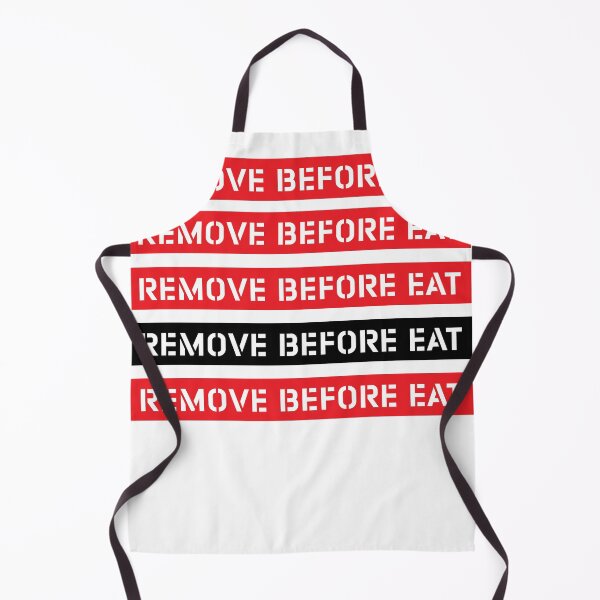 Item preview, REMOVE BEFORE EAT, Social Distancing designed and sold by ARTsPlural.
