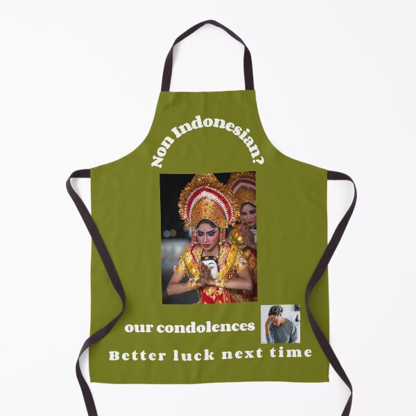 Item preview, "Condolences to non Indonesians"  (white text) designed and sold by skoumpourdides.