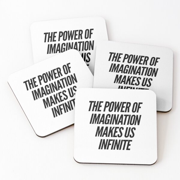 Item preview, The power of imagination makes us infinite designed and sold by Lungerman.