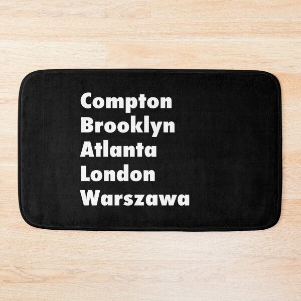 Item preview, Compton Brooklyn Atlanta London Warszawa Gift designed and sold by SuperFreshArt.