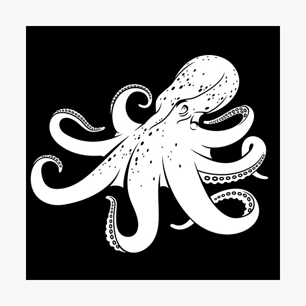 Item preview, Angry Octopus designed and sold by treasure-crafts.