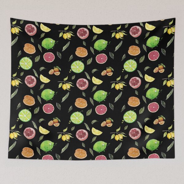 Item preview, Citrus Fruits in Watercolor designed and sold by MyQueendom.