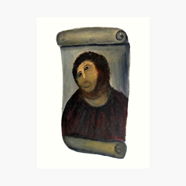 ECCE HOMO ECCE MONO ECCEHOMO ECCEMONO Art Print