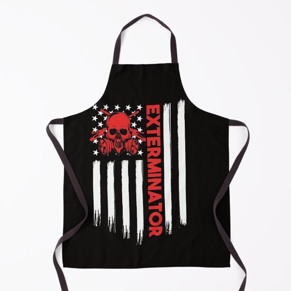 Item preview, Exterminator: Funny Exterminator Gift USA Flag Skeleton Pest Controller designed and sold by mohmmed22.