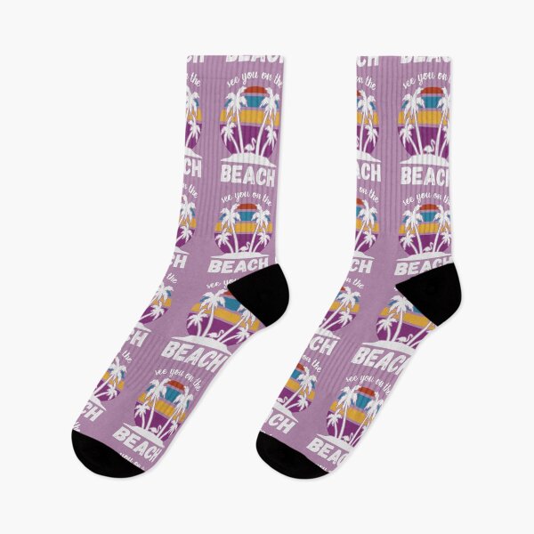 Item preview, See You on the Beach Purple designed and sold by Labradoodlesetc.