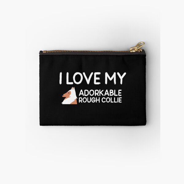 Item preview, I Love My Adorkable Rough Collie Cute and Funny Dog Gift designed and sold by Guarddogdrive.