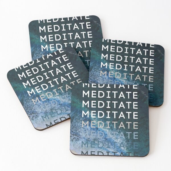 Item preview, Meditate at the Beach designed and sold by CalledEclectic.