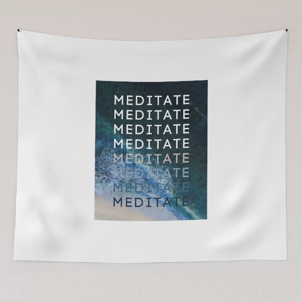 Item preview, Meditate at the Beach designed and sold by CalledEclectic.