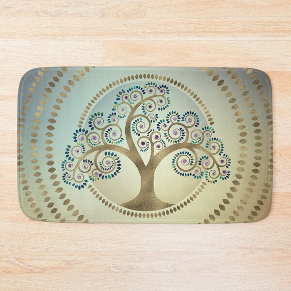 Item preview, Tree of life Golden Spiral and Marble designed and sold by k9printart.
