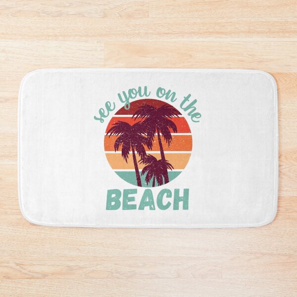 Item preview, See You on the Beach Turquoise Text designed and sold by Labradoodlesetc.