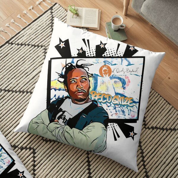 Ol' Dirty Bastard recognize graffiti Floor Pillow