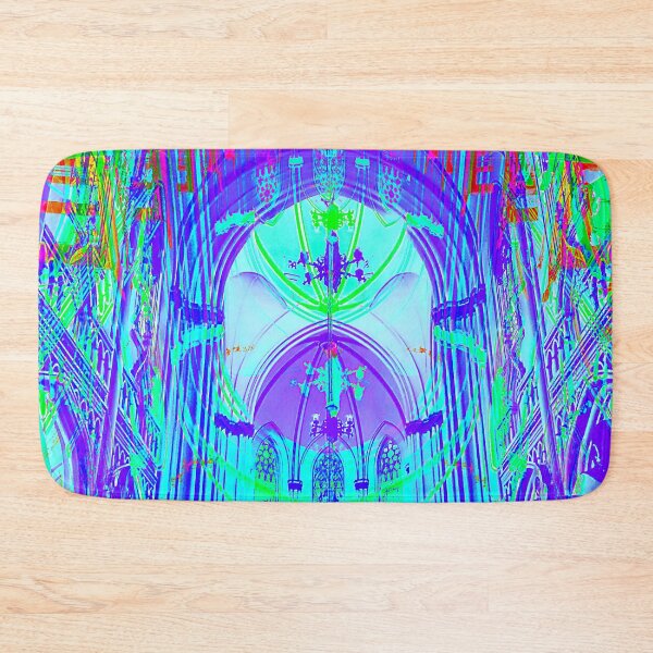 Item preview, Brazil Cathedral Glitch Art designed and sold by glitchhub.
