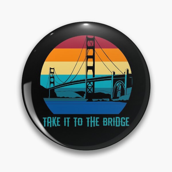 Item preview, San Francisco Take it to The Bridge designed and sold by Labradoodlesetc.