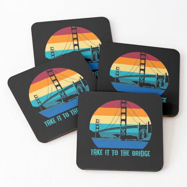Item preview, San Francisco Take it to The Bridge designed and sold by Labradoodlesetc.