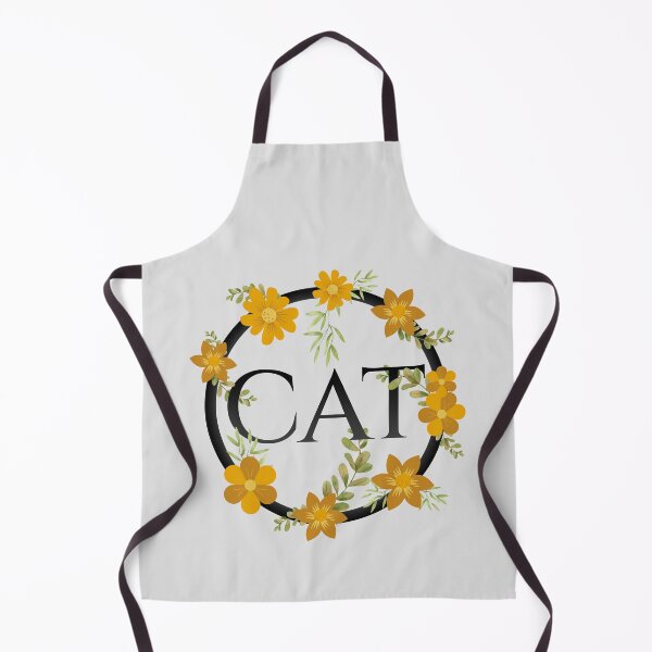Item preview, Cat Floral Print designed and sold by Styler Design.