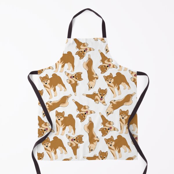 Item preview, shiba inu pattern designed and sold by scribbli.