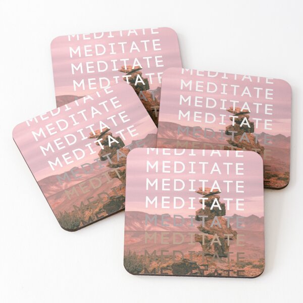 Item preview, Meditate with Stone designed and sold by CalledEclectic.