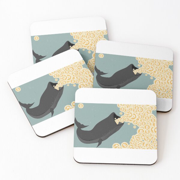 Item preview, Bitcoin Whale  designed and sold by NiceDesigning.