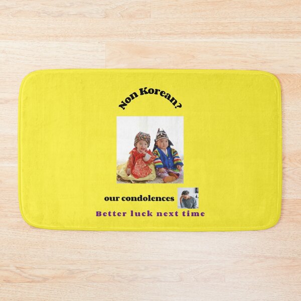 Item preview, "Condolences to non Koreans"  (black text) designed and sold by skoumpourdides.