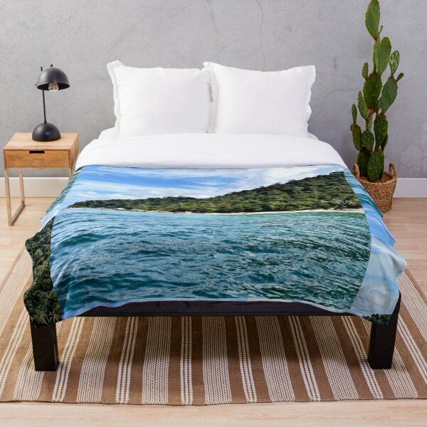 Item preview, Olas de la playa del océano azul soleado designed and sold by TRISHULs.