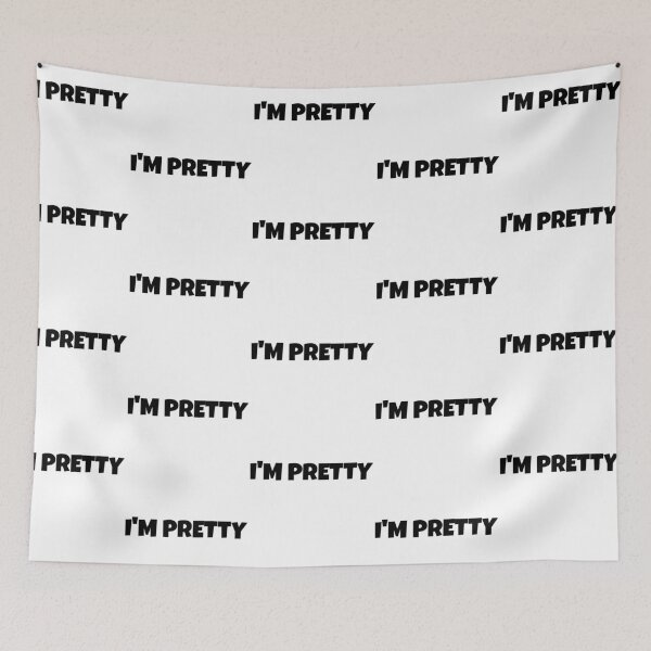 Item preview, Im So Pretty , Self Love Positive Black Quote designed and sold by Barolina.