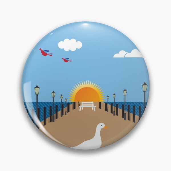 Item preview, Goose on the platform  designed and sold by Design4uStudio.