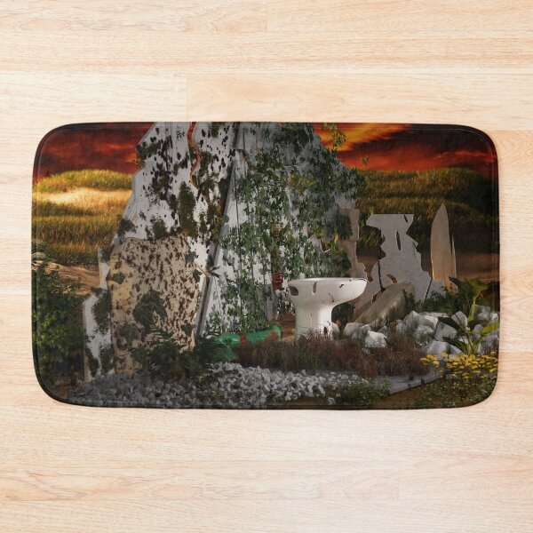 Item preview, destroyed toilet building designed and sold by coolArtGermany.