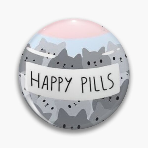 Item preview, Happy pills designed and sold by Reets_Redbubble.
