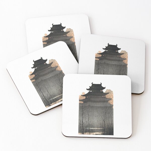 Item preview, Nagoya Castle Painting designed and sold by hutamaAdi98.