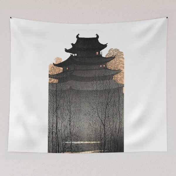 Item preview, Nagoya Castle Painting designed and sold by hutamaAdi98.
