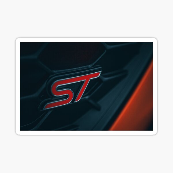 Ford Focus ST Logo Sticker
