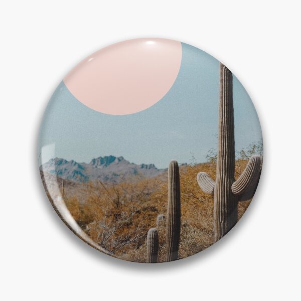 Item preview, 04_Cactus pink sun retro designed and sold by ESCAPZ.