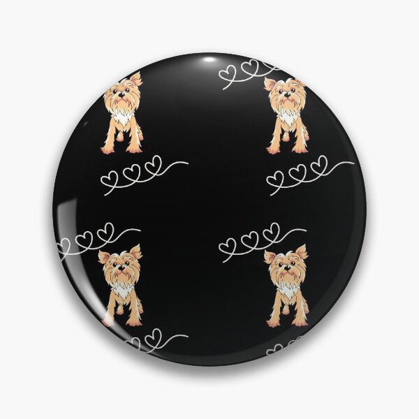 Item preview, Yorkshire terrier dog cute pattern designed and sold by Maful.