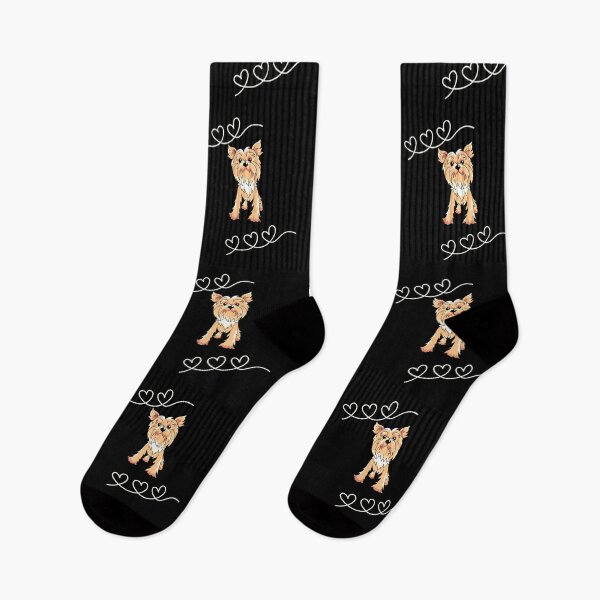 Item preview, Yorkshire terrier dog cute pattern designed and sold by Maful.