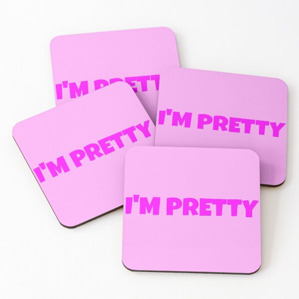 Item preview, Im So Pretty , Self Love Positive Pink Quote designed and sold by Barolina.
