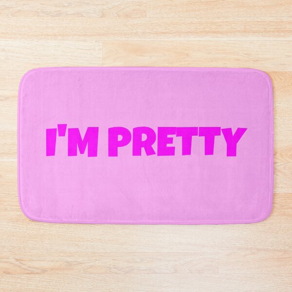 Item preview, Im So Pretty , Self Love Positive Pink Quote designed and sold by Barolina.