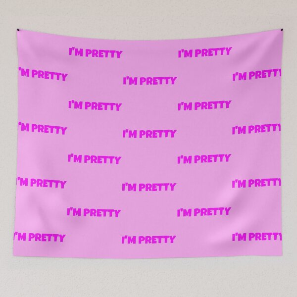 Item preview, Im So Pretty , Self Love Positive Pink Quote designed and sold by Barolina.