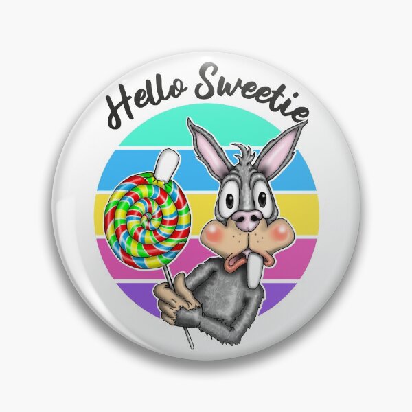 Item preview, Hello Sweetie Cute Adorable Bunny Rabbit designed and sold by Status71.