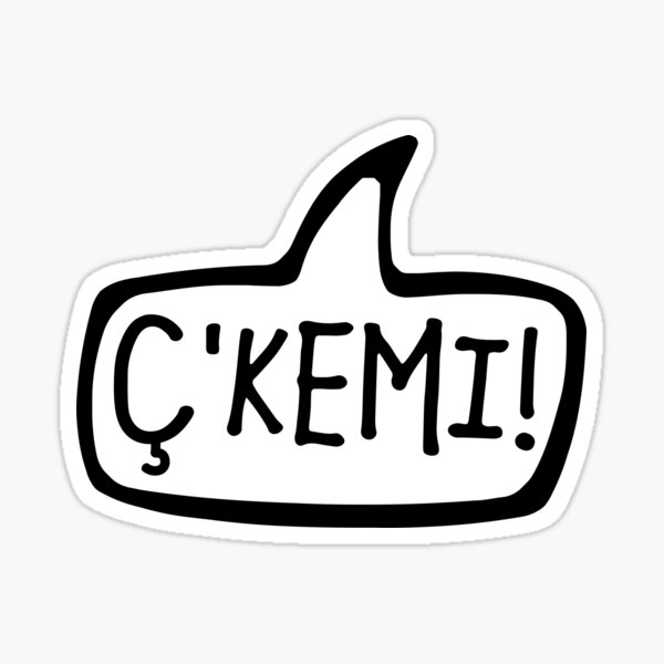 Item preview, Ç'Kemi! Tosk Albanian Word For Hi, Hey, What’s Up, Speech Bubble, Albania designed and sold by Celticana.