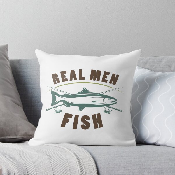 Item preview, Real Men Fish designed and sold by cherrific.